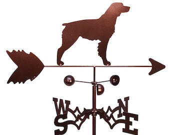 Hand Made Brittany Spaniel Dog Weathervane NEW