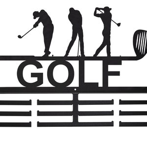 Golf Male Steel Medal Ribbon Holder