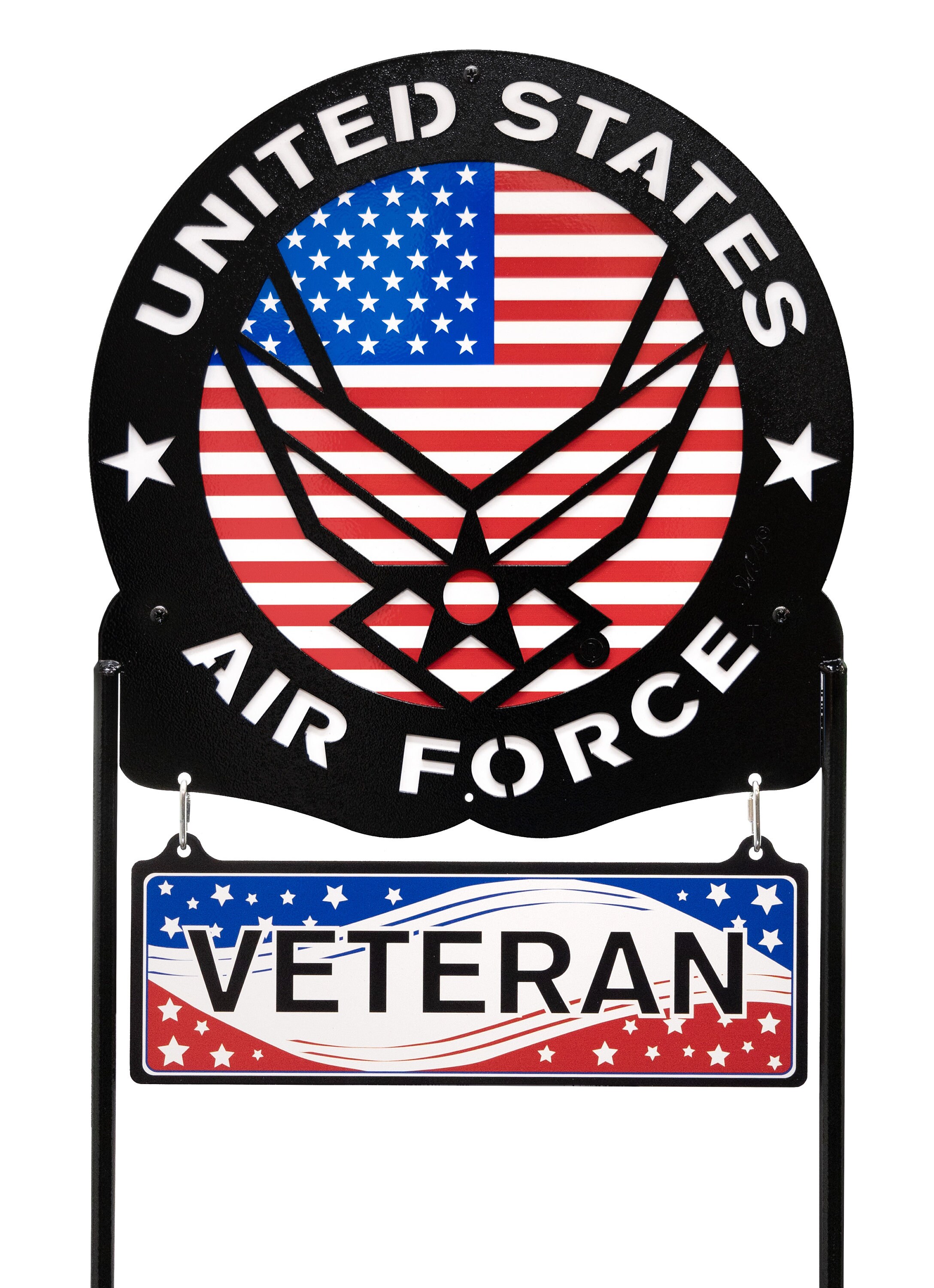 Armed Services US Air Force USAF Military Metal Yard Sign - Etsy