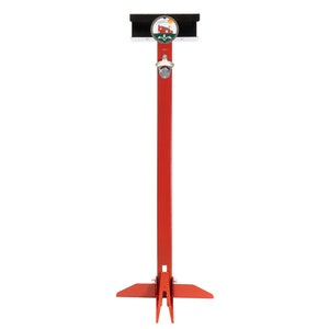 Farm Scene Red Steel Metal Drink Holder