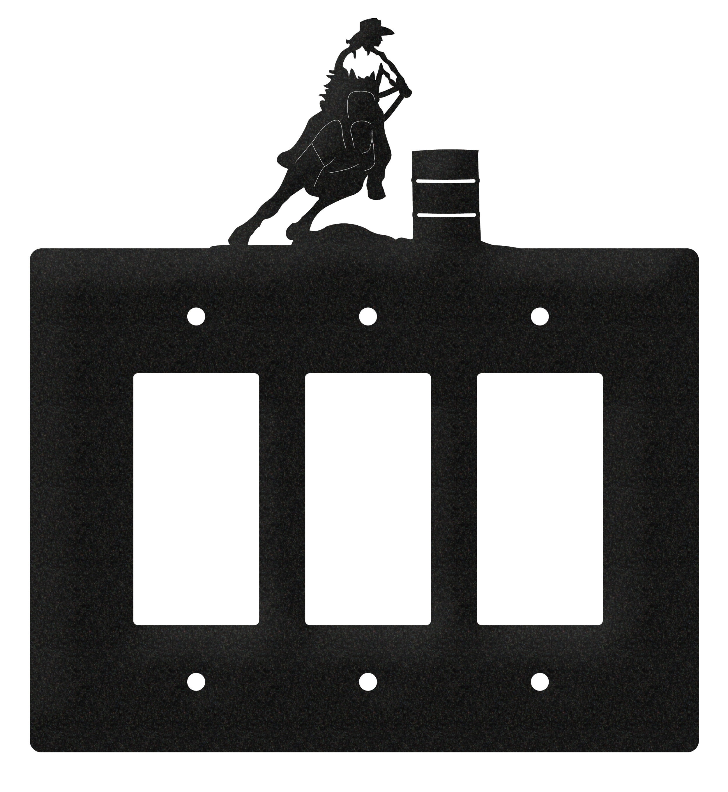 Barrel Racer Rider Horse PBR Light Switch Triple Plate Cover - Etsy