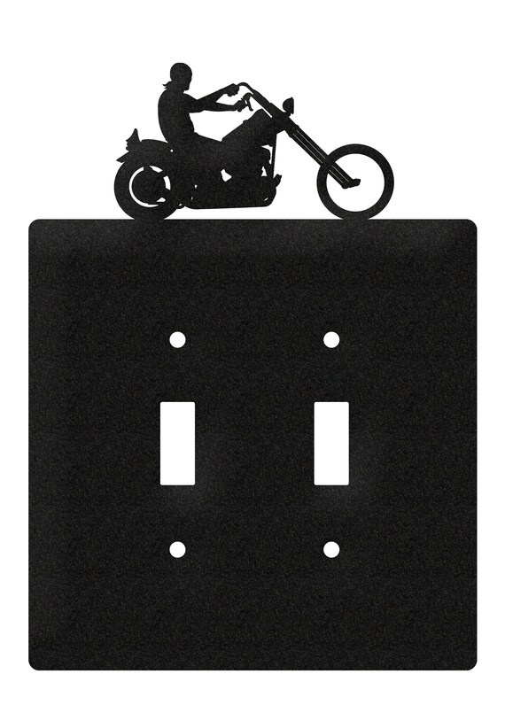 Easy Rider Motorcycle Light Switch Double Plate Cover Etsy