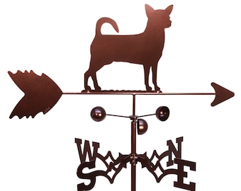 Hand Made Chihuahua Dog Weathervane NEW