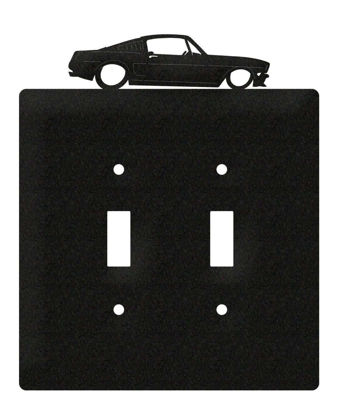 Farrell Pony Auto Car Light Switch Double Plate Cover Etsy