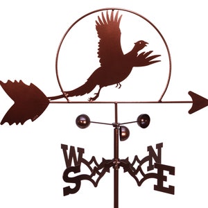 Hand Made Pheasant Bird Weathervane NEW