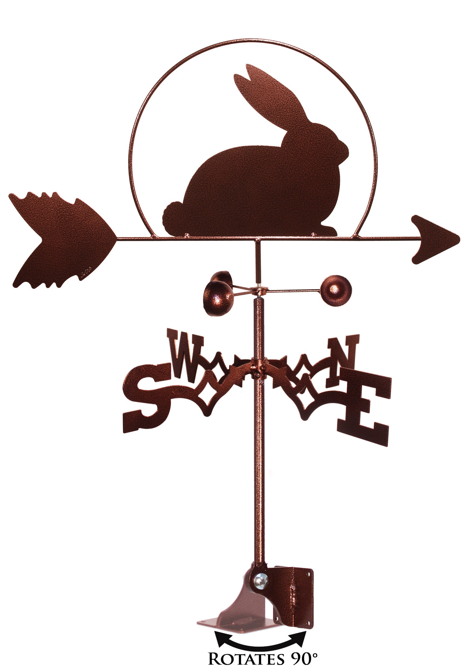 Weathervane Rabbit Simple Hand Made Rabbit Bunny Easter Weathervane NEW - Etsy