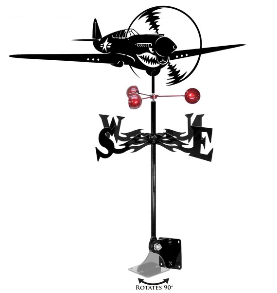 Farrell P40 Warhawk Steel Weathervane