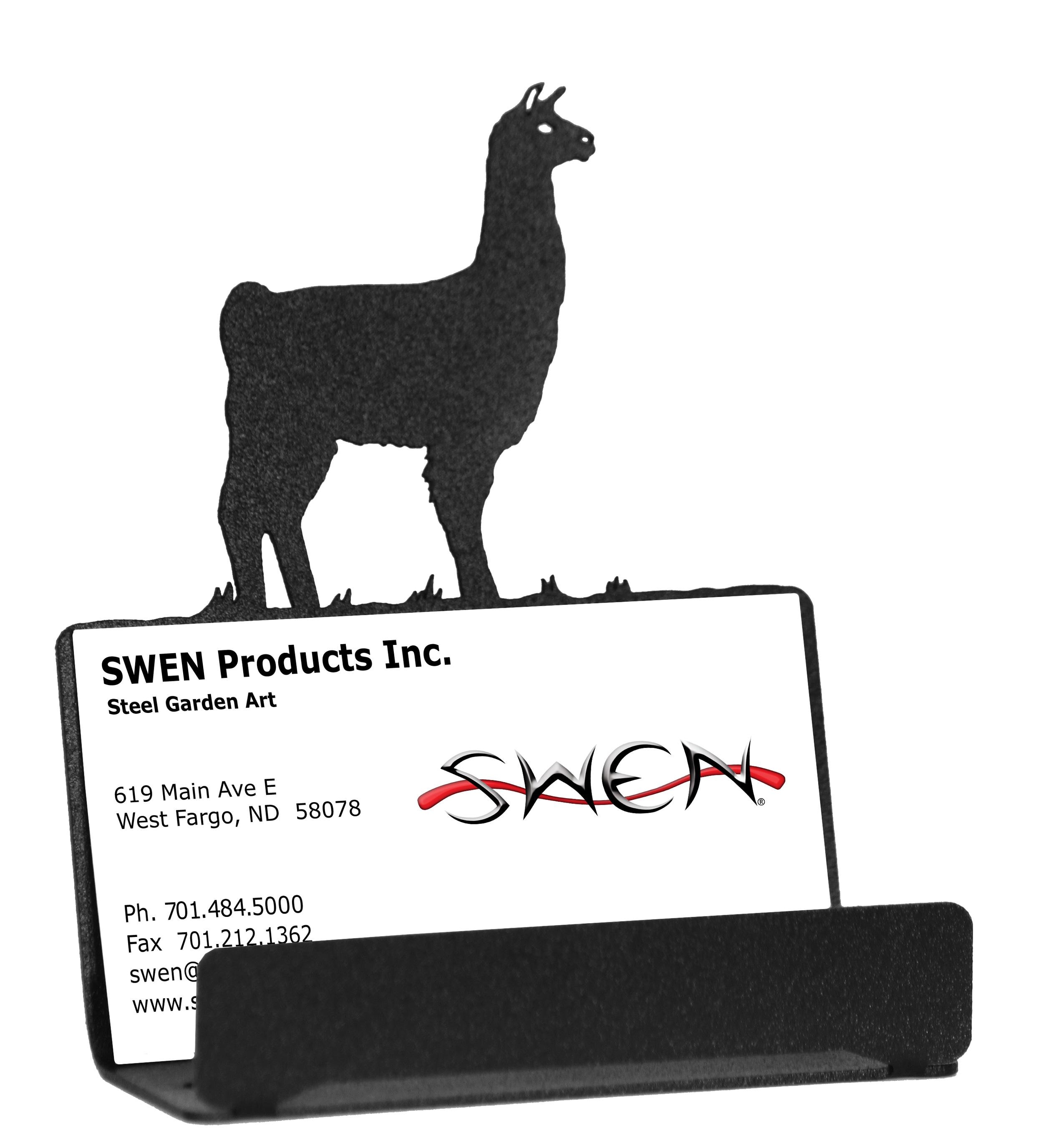 Llama Alpaca_metal Business Card Holder - Etsy