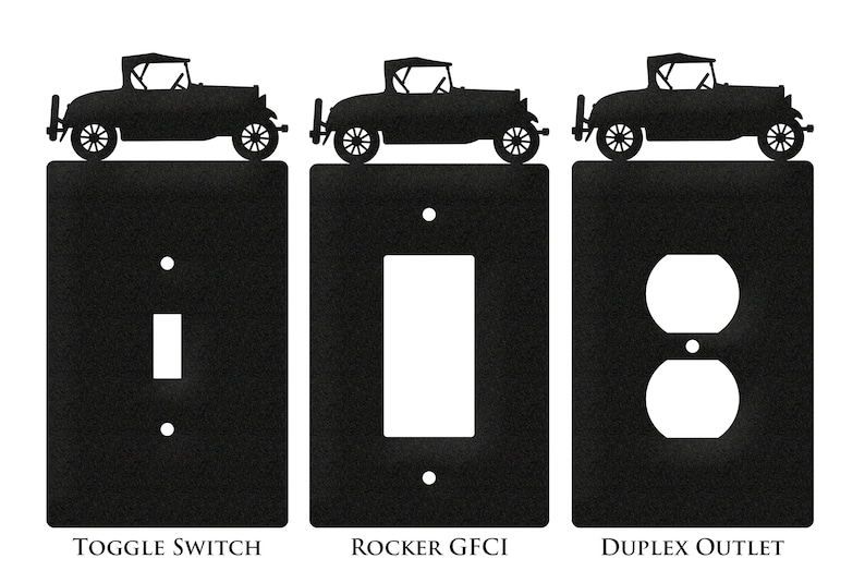 Model A Old Car Auto Light Switch Plate Cover - Etsy