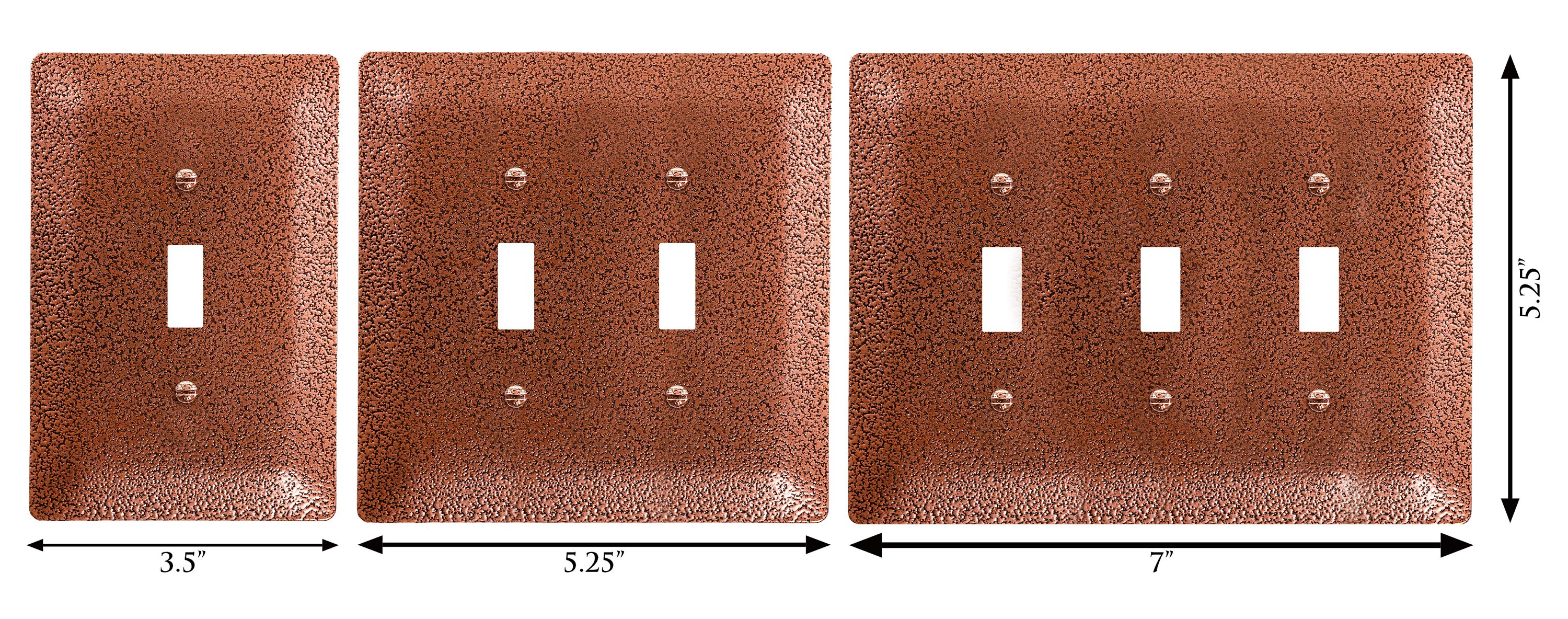 Light Switch Blank No Design Triple Plate Cover Etsy UK