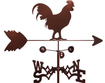 Hand Made Rooster Chicken Weathervane NEW