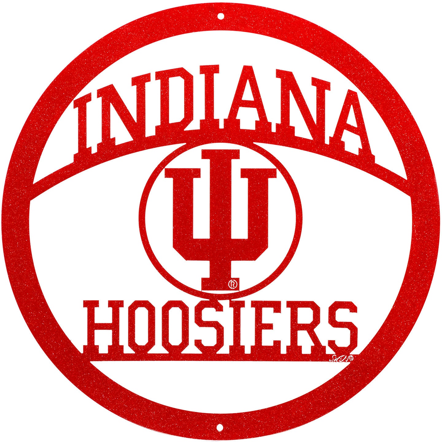 Hand Made Indiana Hoosiers Scenic Art Wall Design - Etsy