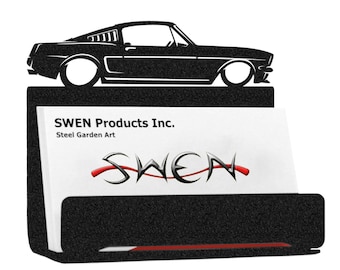 Farrell Pony Auto Car Metal Business Card Holder