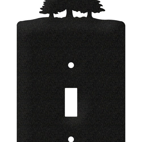 Forest Trees Light Switch Cover Switchplate Cover Trees Etsy