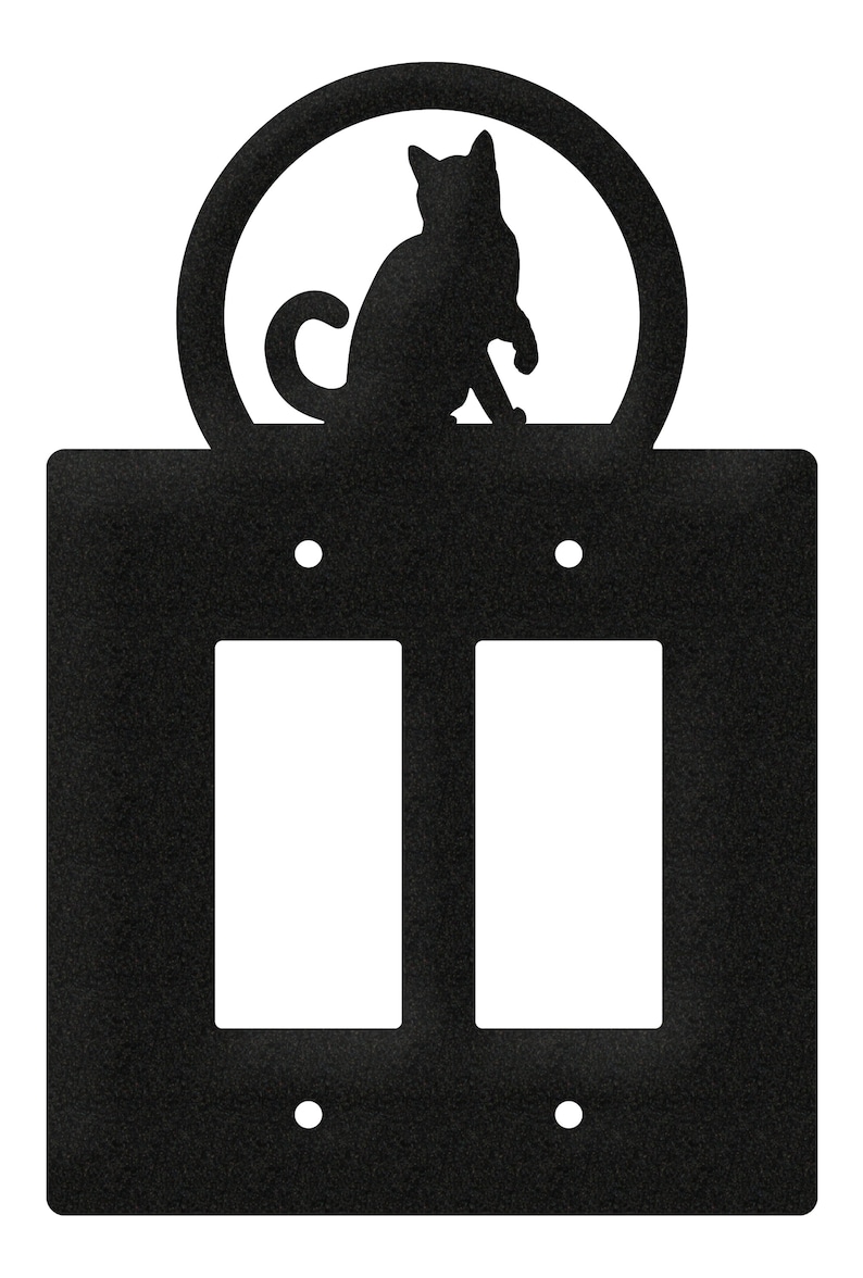Cat Kitten Light Switch Double Plate Cover - Etsy