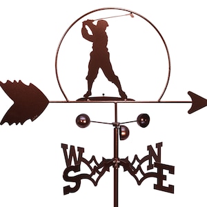 Hand Made Golfer Golf Male PGA WPGA Weathervane NEW