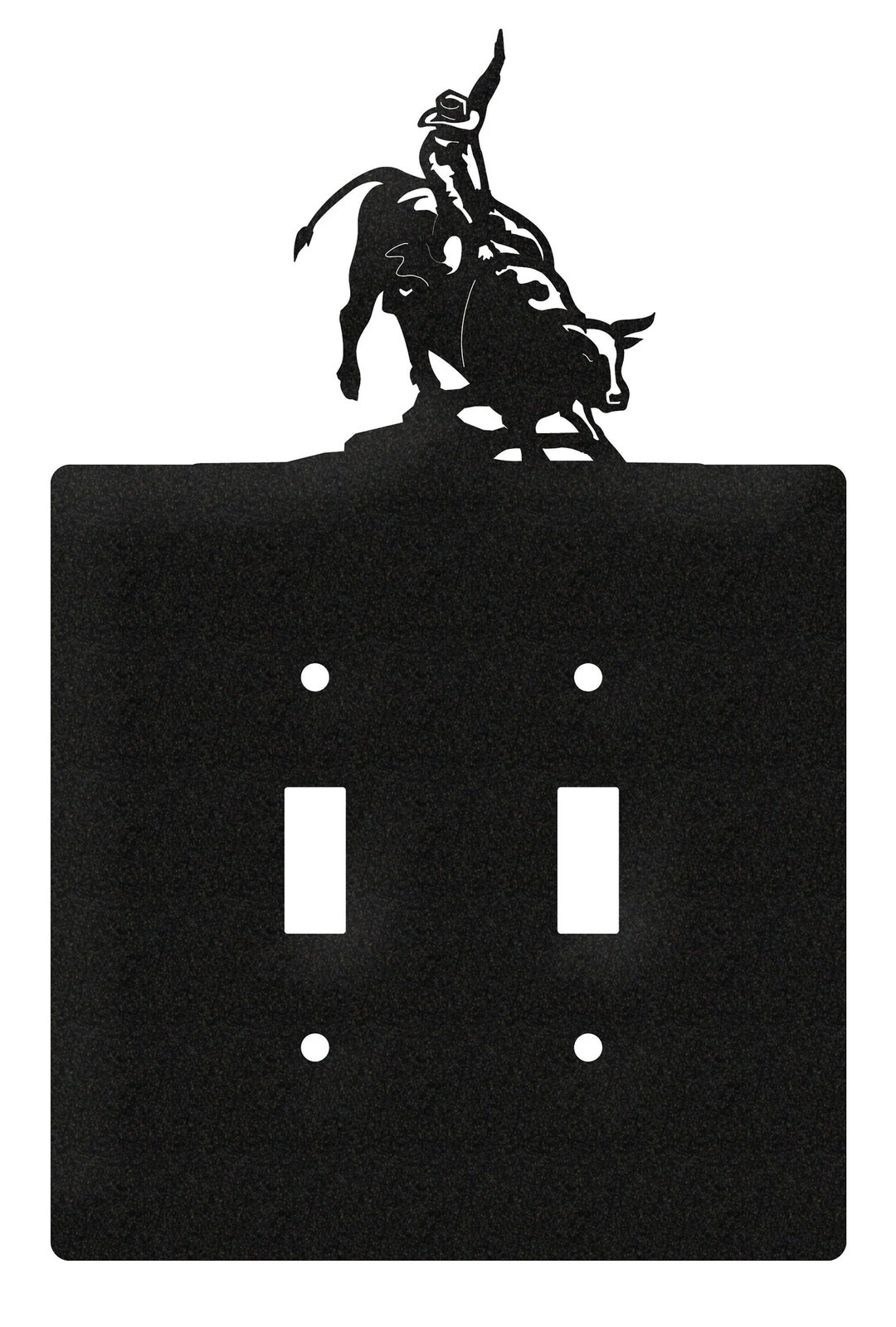 Bull Rider Horse PBR Horse Light Switch Double Plate Cover - Etsy