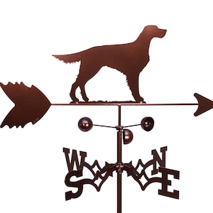 Hand Made Gordon English Setter Dog Dog Weathervane NEW