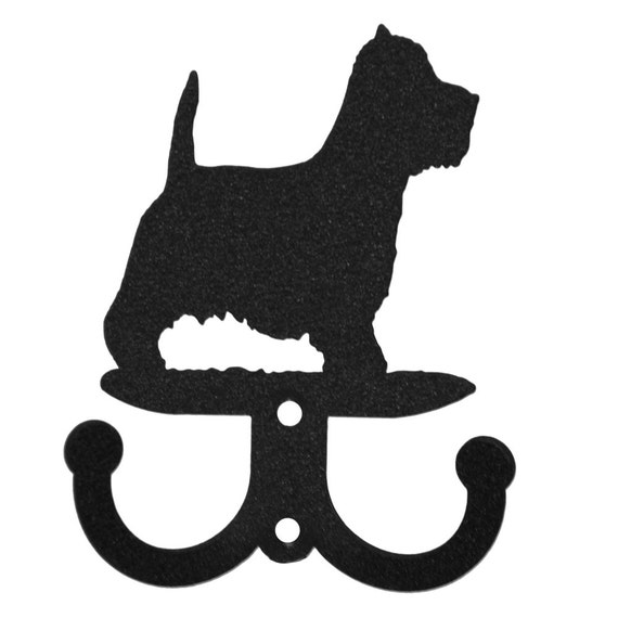 SWEN Products WESTIE TERRIER Dog Black Metal Welcome Sign SWEN Products WESTIE TERRIER Dog Black Metal Welcome Sign