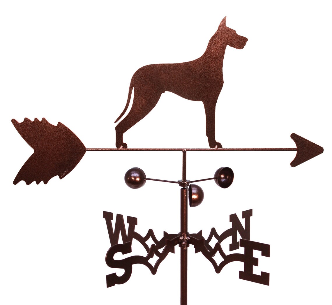 Hand Made Great Dane Dog Weathervane NEW Etsy