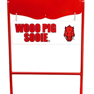 Metal Razorback Sign Arkansas Razorbacks Collegiate Logo Metal Yard Sign - Etsy