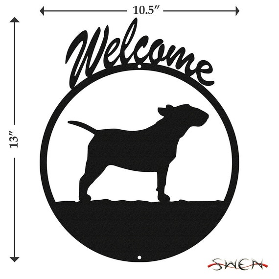 SWEN Products WESTIE TERRIER Dog Black Metal Welcome Sign SWEN Products WESTIE TERRIER Dog Black Metal Welcome Sign
