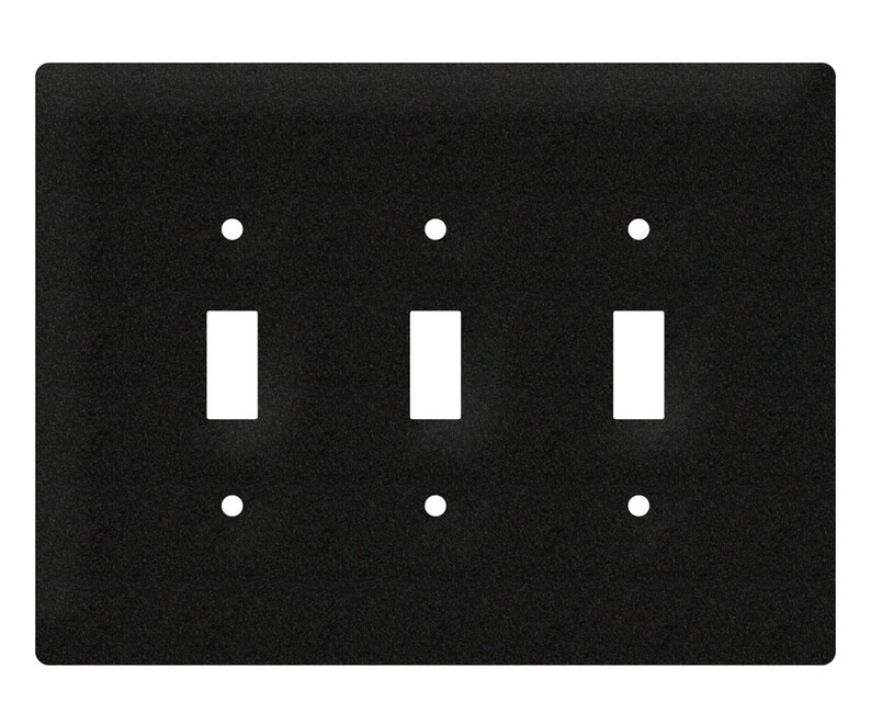 Light Switch Blank No Design Triple Plate Cover Etsy