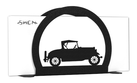 Model A Old Car Auto Metal Letter Napkin Card Holder Etsy