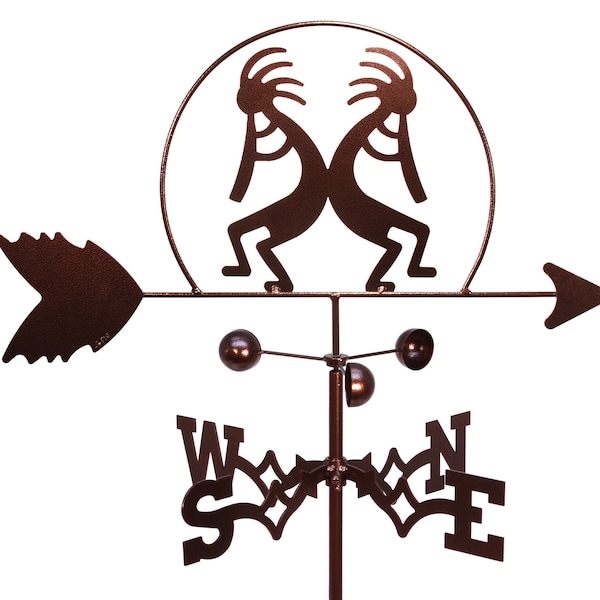 Veleta Kokopelli Southwest hecha a mano NUEVA