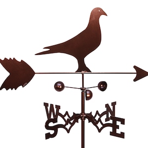 Hand Made Homing Roller Pigeon Weathervane NEW