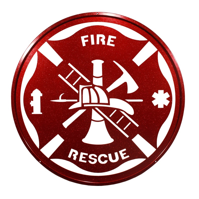 Hand Made Fire Rescue Scenic Art Design Scenic Art Wall Design - Etsy