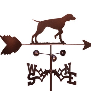 Hand Made Vizsla Dog Weathervane NEW