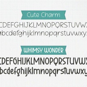 Cute Handwriting Font Bundle – 12 Exclusive Fonts (instant Download) - Etsy
