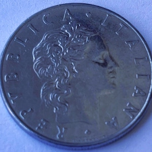 1978 Italy 50 Lira Coin - Italian Numismatic Collectible