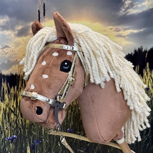 Hobby horse freckled Haflinger A4 or A3.