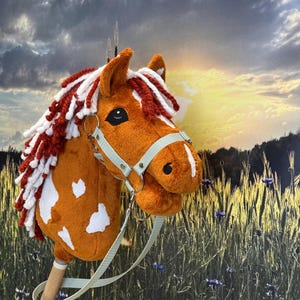 Hobby horse Caramel. A4 or A3
