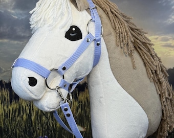 Hobby horse Pinto gray and white. A4 or A3 size.