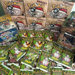 Op maat gemaakte handgemaakte vintage boosterpacks