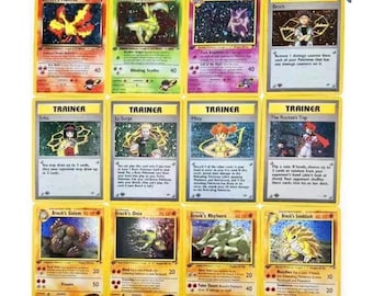 55 Pcs Custom Handmade Gym Hero holographic cards   Full Set Collectibles