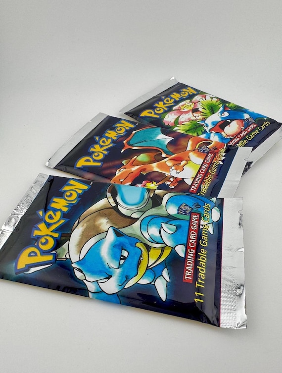 Custom Handmade Vintage 1996 Booster Packs - Etsy Custom Handmade Vintage 1996 Booster Packs - Etsy