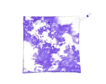 NEW Gymnastics Grip Bag - Tie Dyed - Purple and White