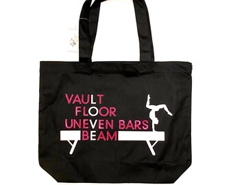 Gymnastics Love Tote Bag