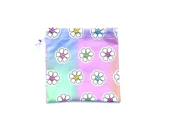 NEW Gymnastics Grip Bag - Smiley Face Daisies