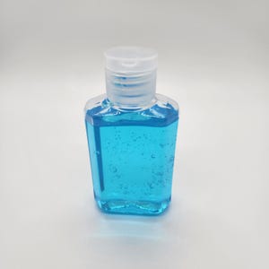 800 2 oz (60ml) Clear Plastic Bottles with Clear Flip Top Caps (Empty/New Unused)