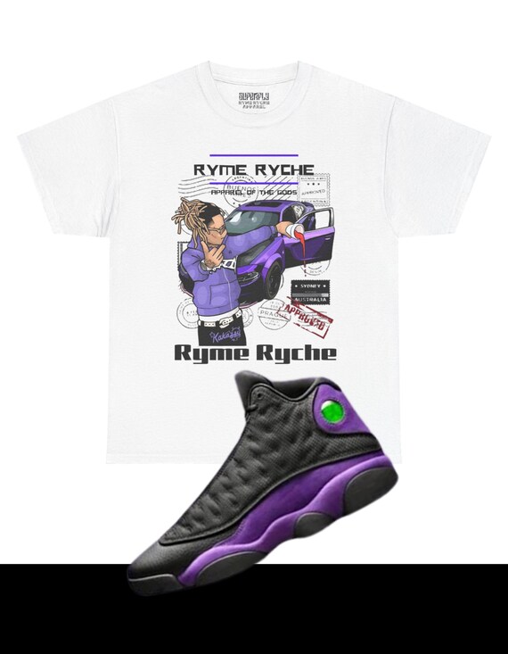 Ryme Ryche Graphic Tee for Trendsetters, Stylish Streetwear, Unisex Heavy Cotton Shirt, Music Lover Gift, Retro Vibe Tee, Cool Gift Idea