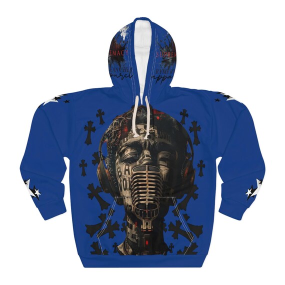 Blueberry Moscato Pullover Hoodie - Music Inspired, Streetwear, Gift for Music Lovers, Birthday & Holidays