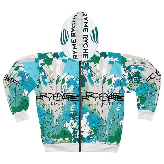 baggy Luxury Zip Hoodie - Artistic Vibes, Streetwear Style, Everyday Comfort, Layered Fashion, Cool Gift Idea