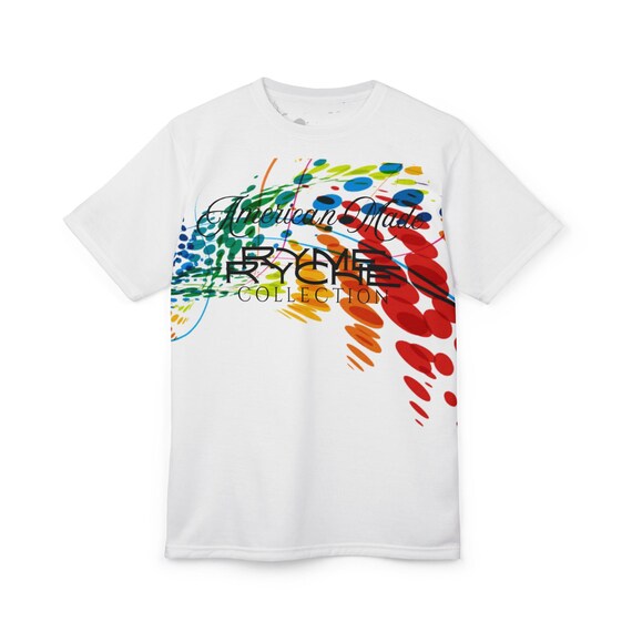 Ryme Ryche LuxeDesire Colorful Artistic Unisex Tee, Casual Wear, Summer Outfit, Gift for Art Lovers, Statement Shirt for Events