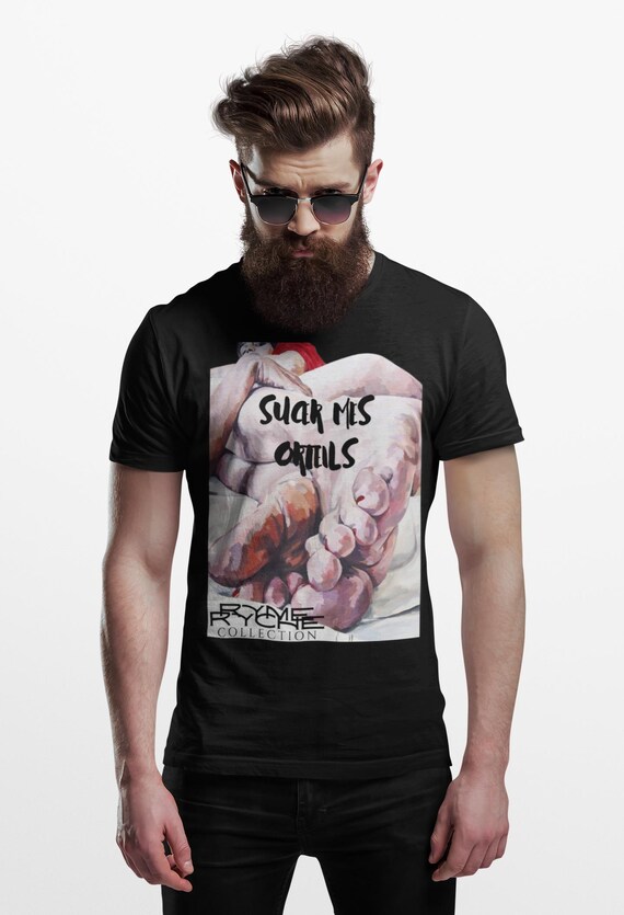 S*ck my toes Tee Unisex Heavy Cotton Tee - Unique Graphic T-Shirt for Casual Wear, Gift for Art Lovers, Streetwear, Everyday Style