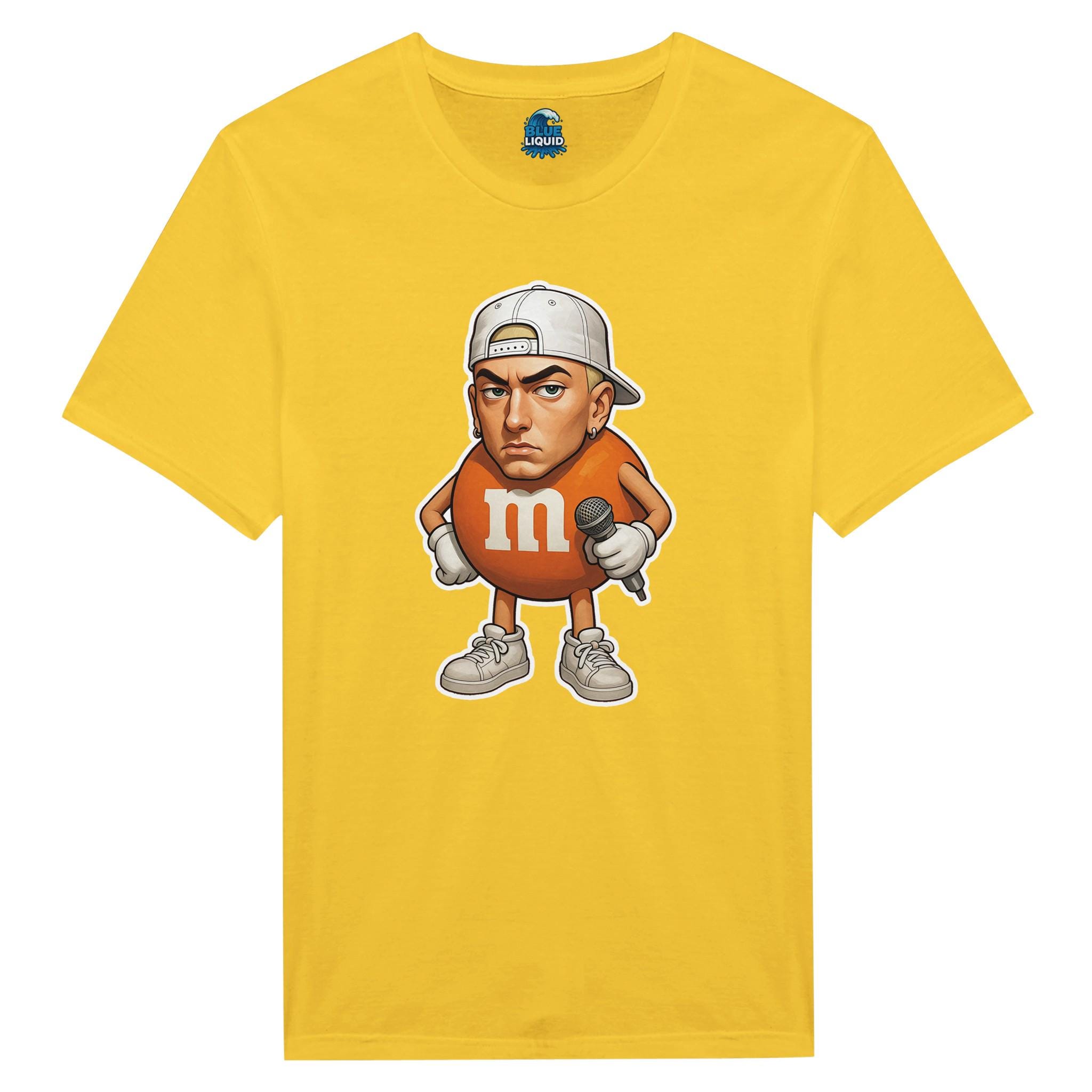 Eminem as an M&M T-shirt | Funny Rap Graphic Tee | Classic Unisex 